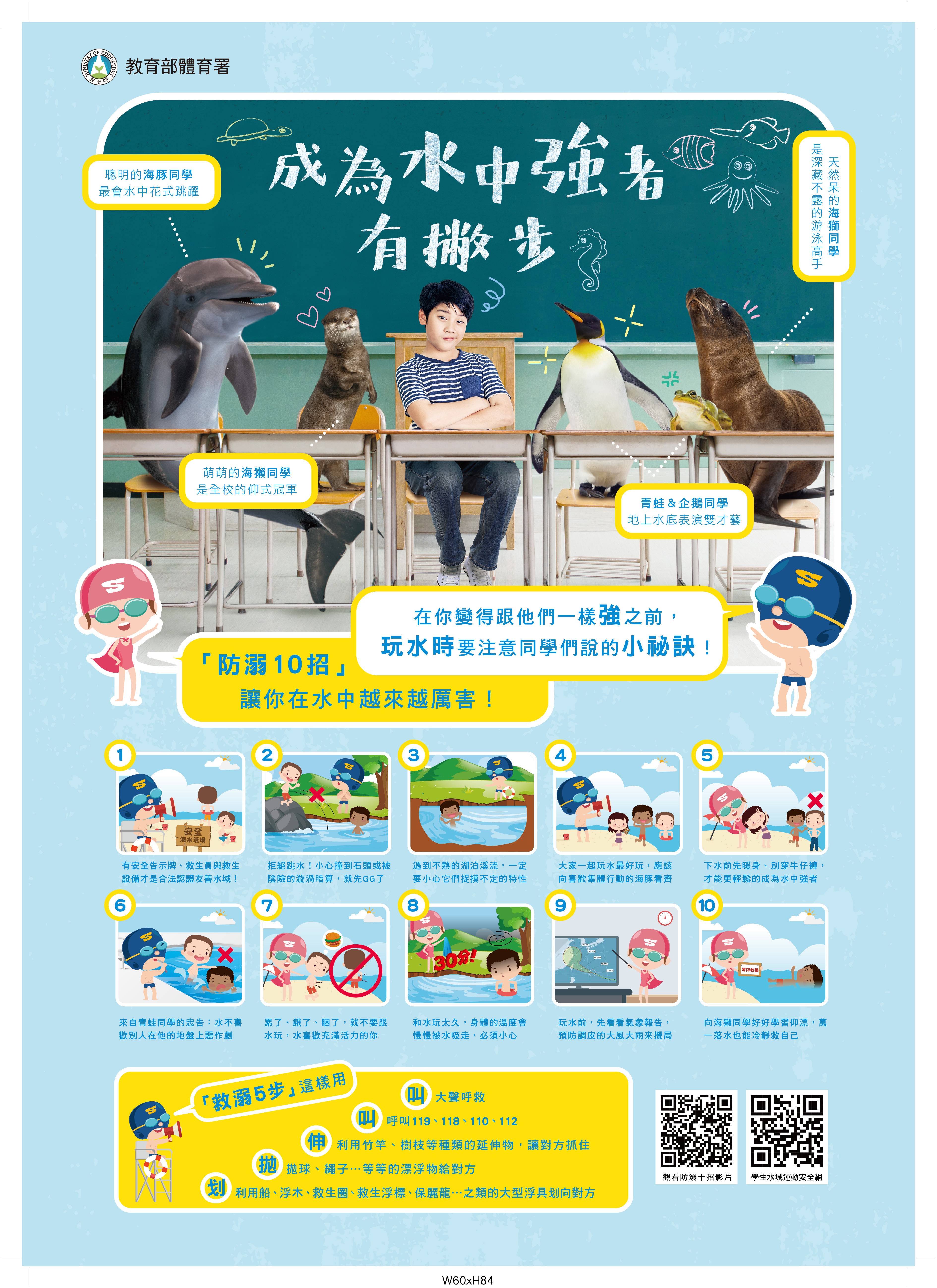 水中強者有撇步
